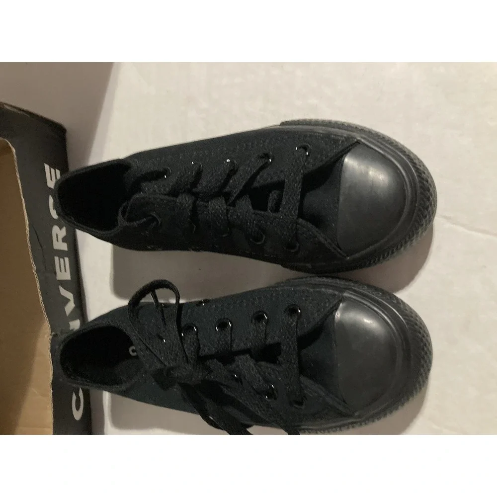 Converse All Star Boys 11 Little Kids Low Top Shoes 314786F  Black j323